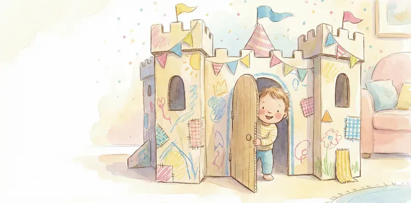 Cardboard Box Castle