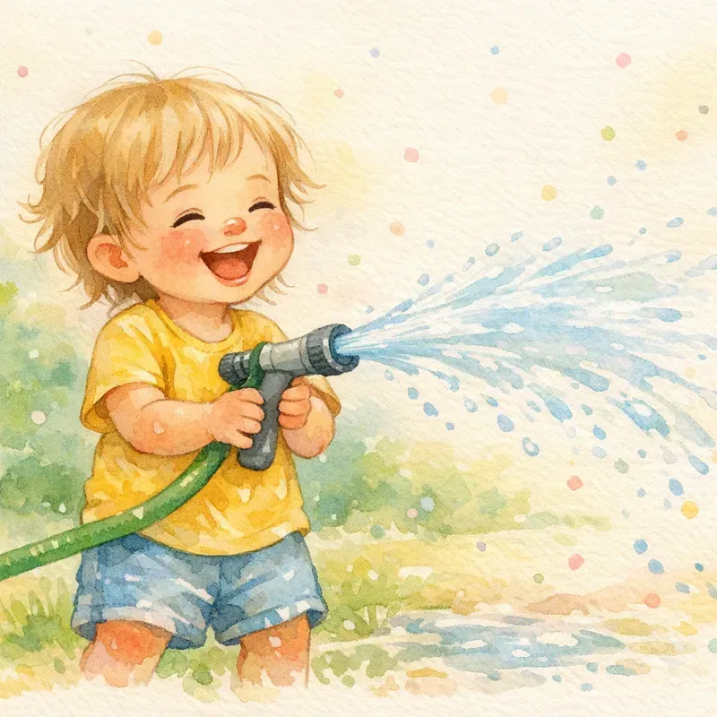 Hose Water Play