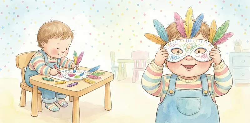 Paper Plate Masks