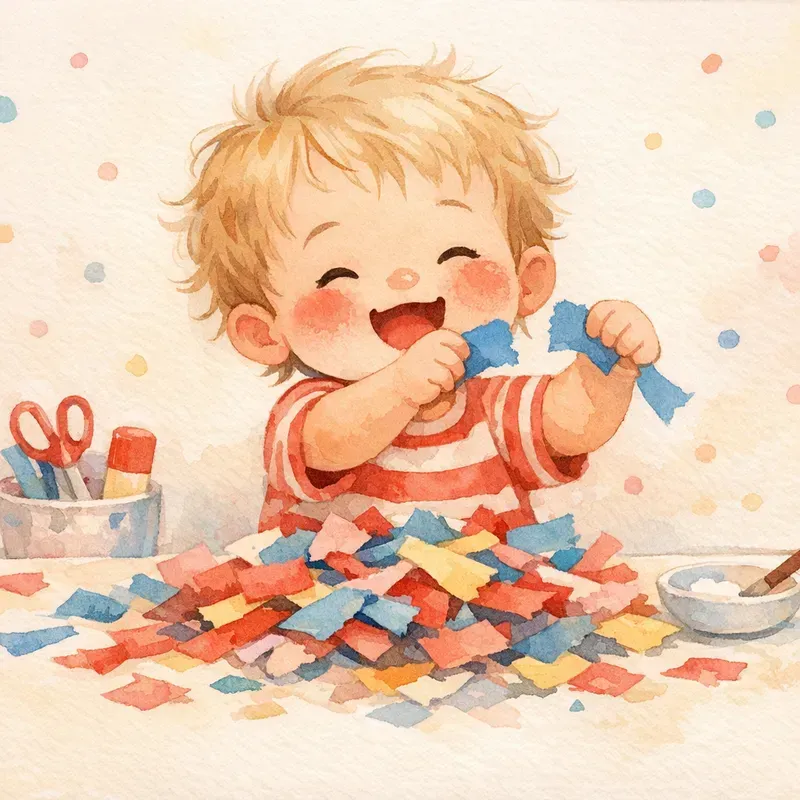 Paper Ripping Fun