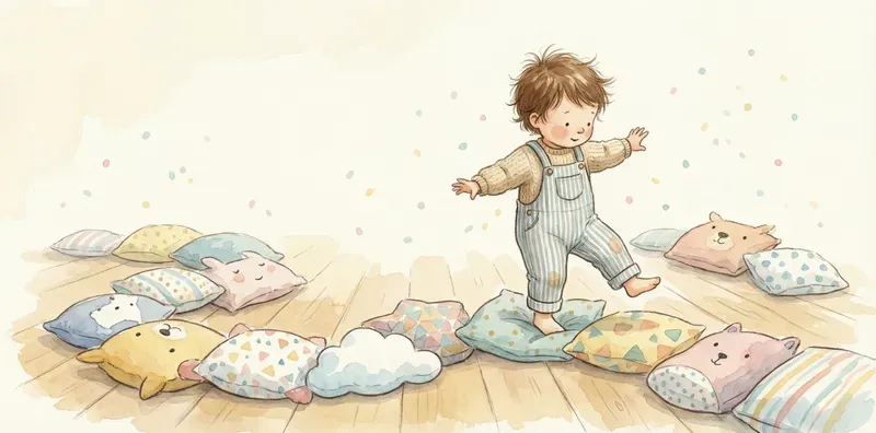 Pillow Stepping Path