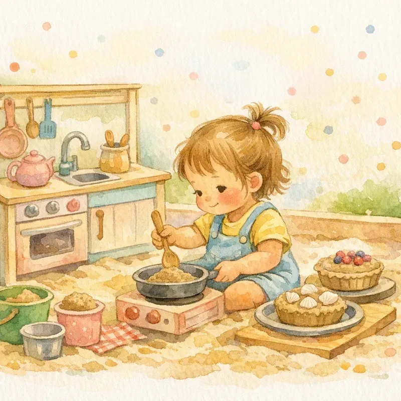 Outdoor Sand Kitchen