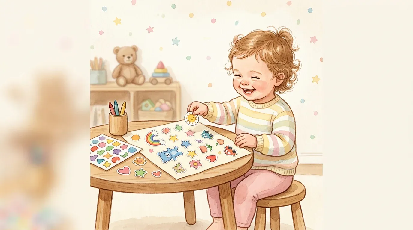 Sticker free play