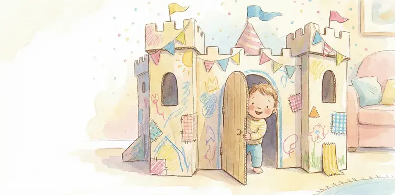 Cardboard Box Castle