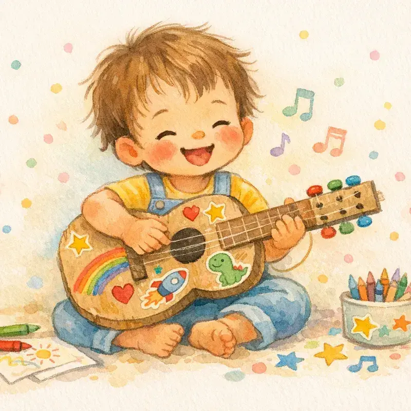 Cardboard Box Guitar