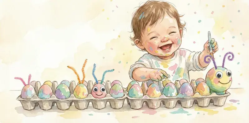 Egg Carton Caterpillar