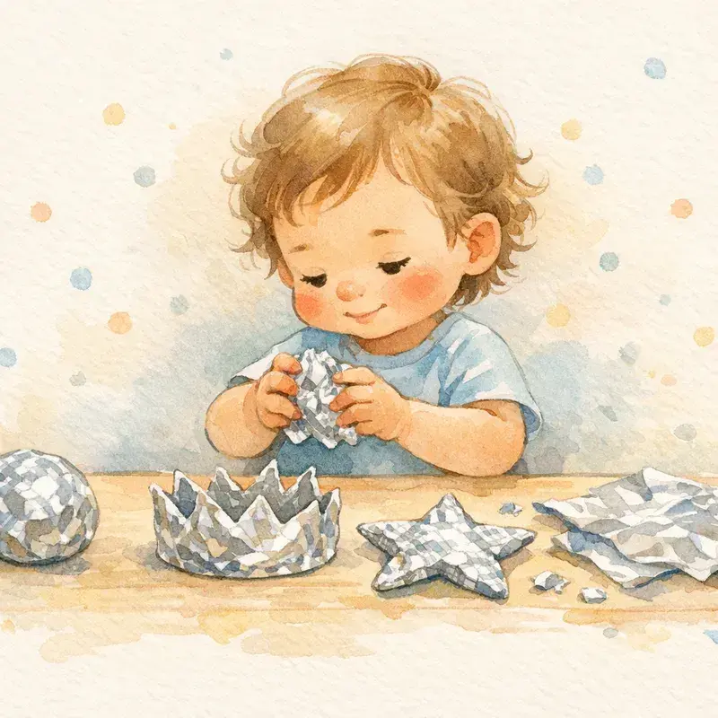 Aluminum Foil Sculptures