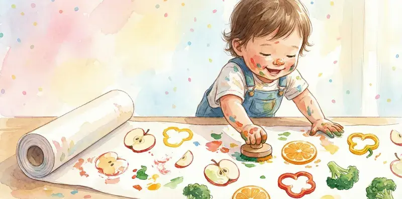 Fruit and Veggie Stamping