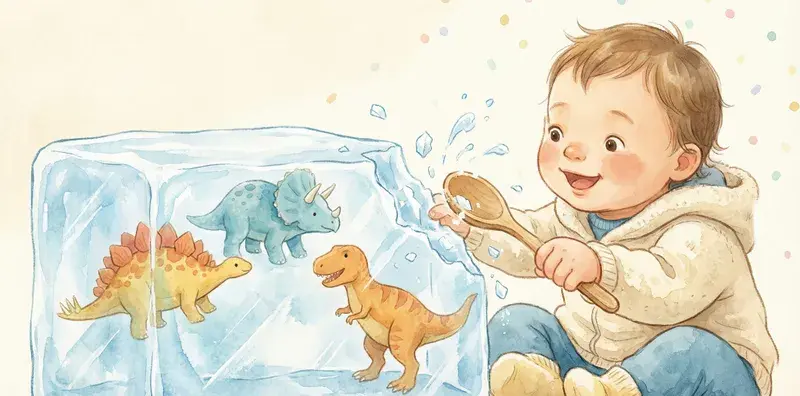 Frozen Toy Excavation