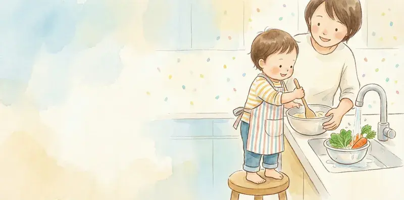 Real Kitchen Helping Tasks