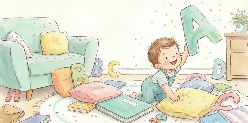 Letter Hunt Around the House