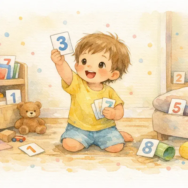 Number Hunt Around Home