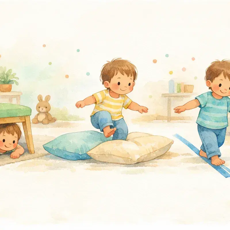 Living Room Obstacle Course