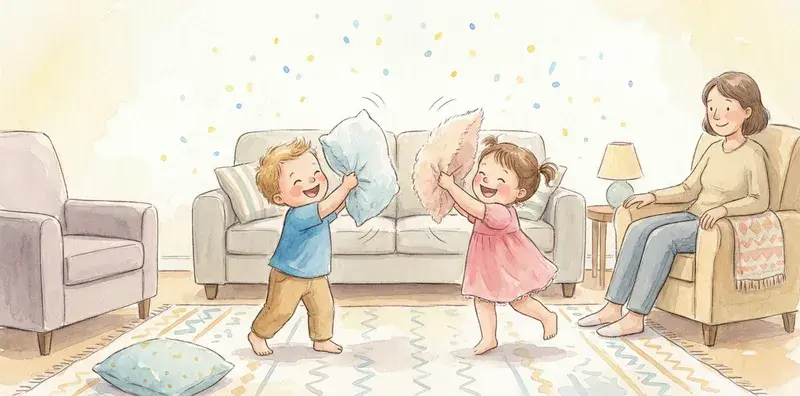 Supervised Pillow Fight
