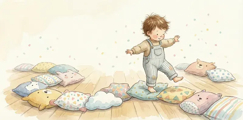 Pillow Stepping Path