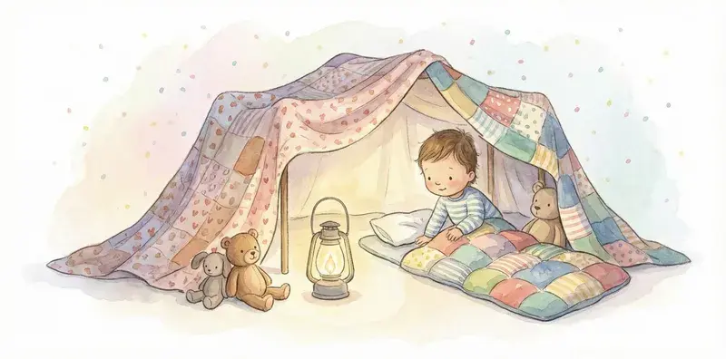 Indoor Camping Adventure