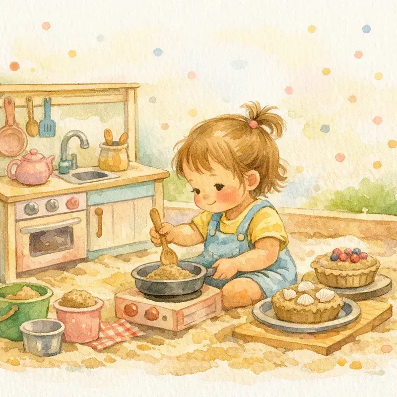 Outdoor Sand Kitchen