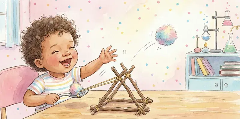 Spoon Catapult Launch