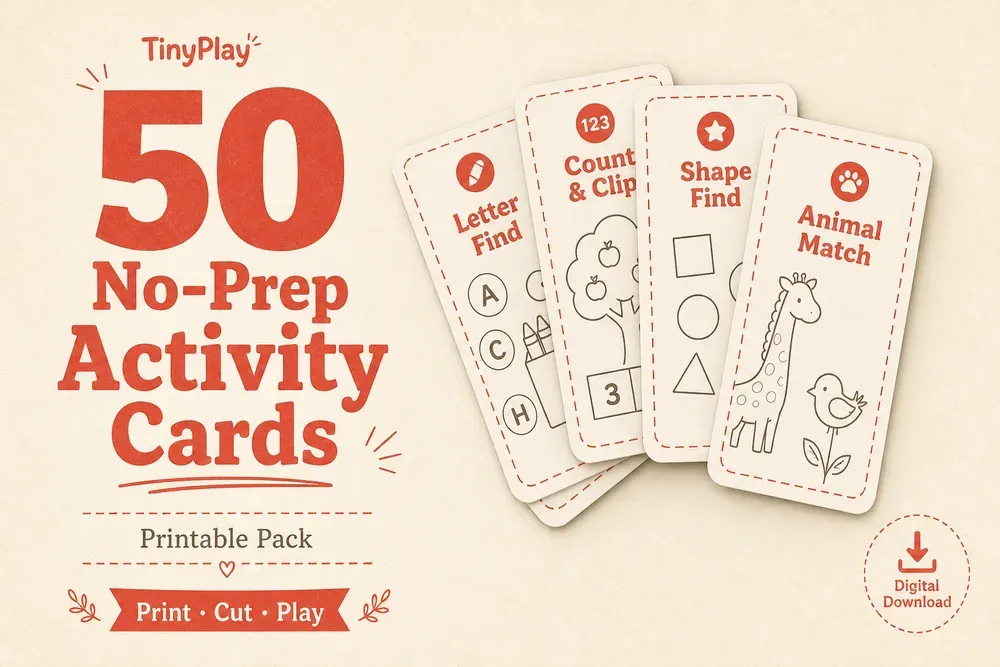 50 No-Prep Activity Cards cover